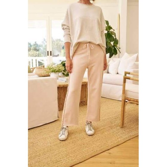 Frank & Eileen Pants - Frank & Eileen Bella sweatpants size S Vintage Rose full length relaxed fit